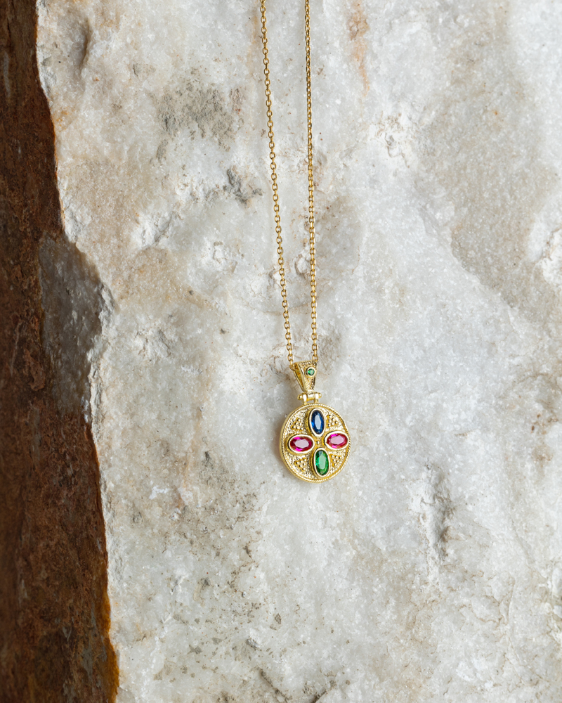 Luna Necklace Silver Collection